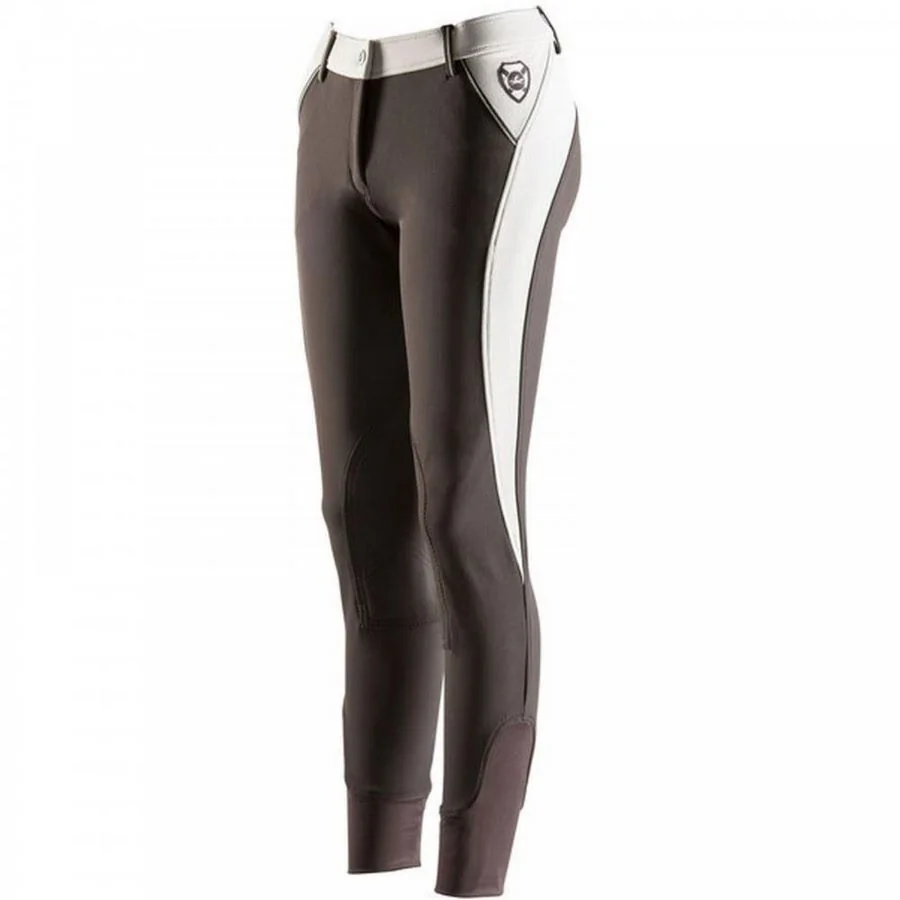 Ekkia Pantalon Equitheme Selena Dama 36 Cioco/Bej 979569436