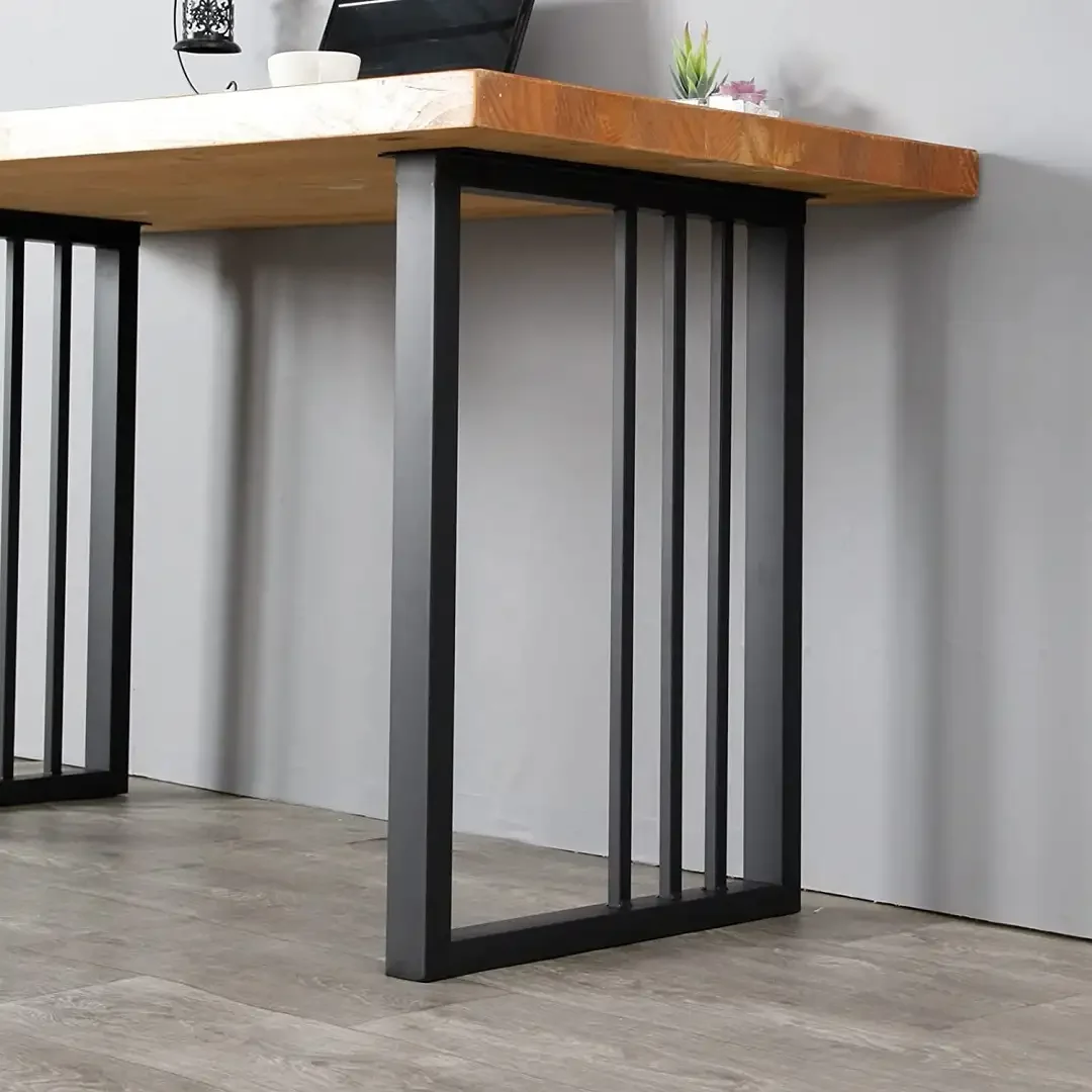 Picioare Masa Metal, Homs, Negru, 55X72 cm, 30640