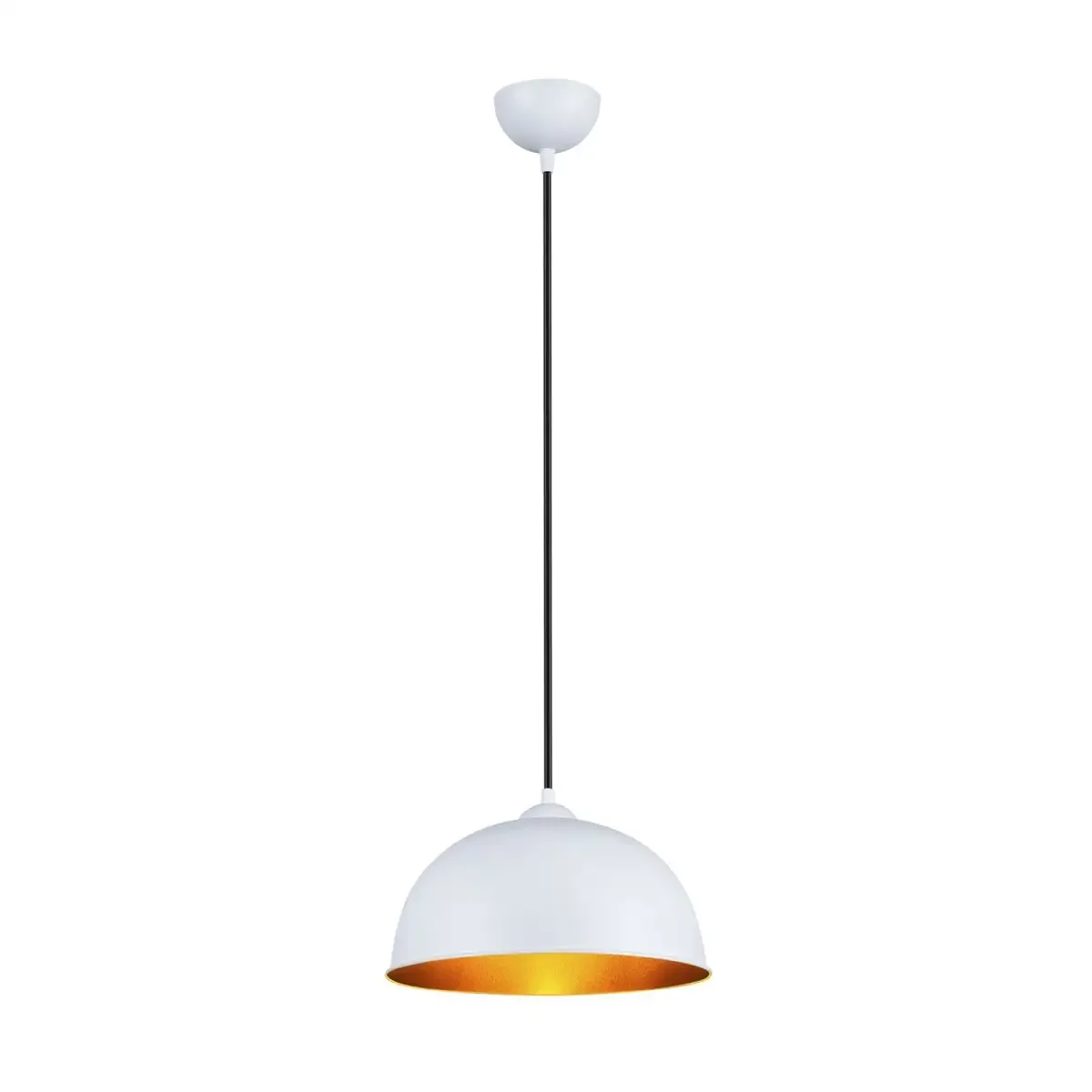 Pendul cu un Glob Alb-Auriu Homs RO11381