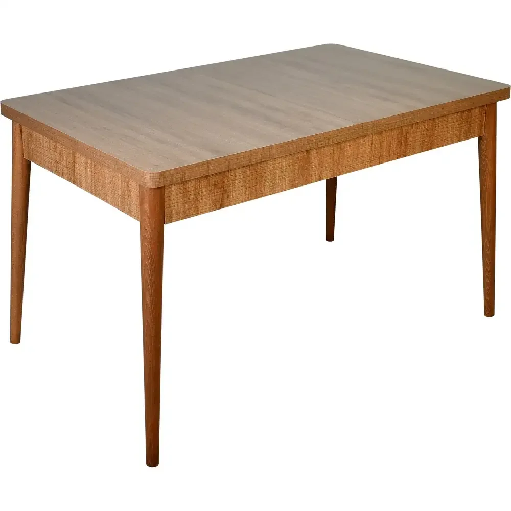 Masa Bucatarie Brigitte, Culoare Nuc, 120 cm