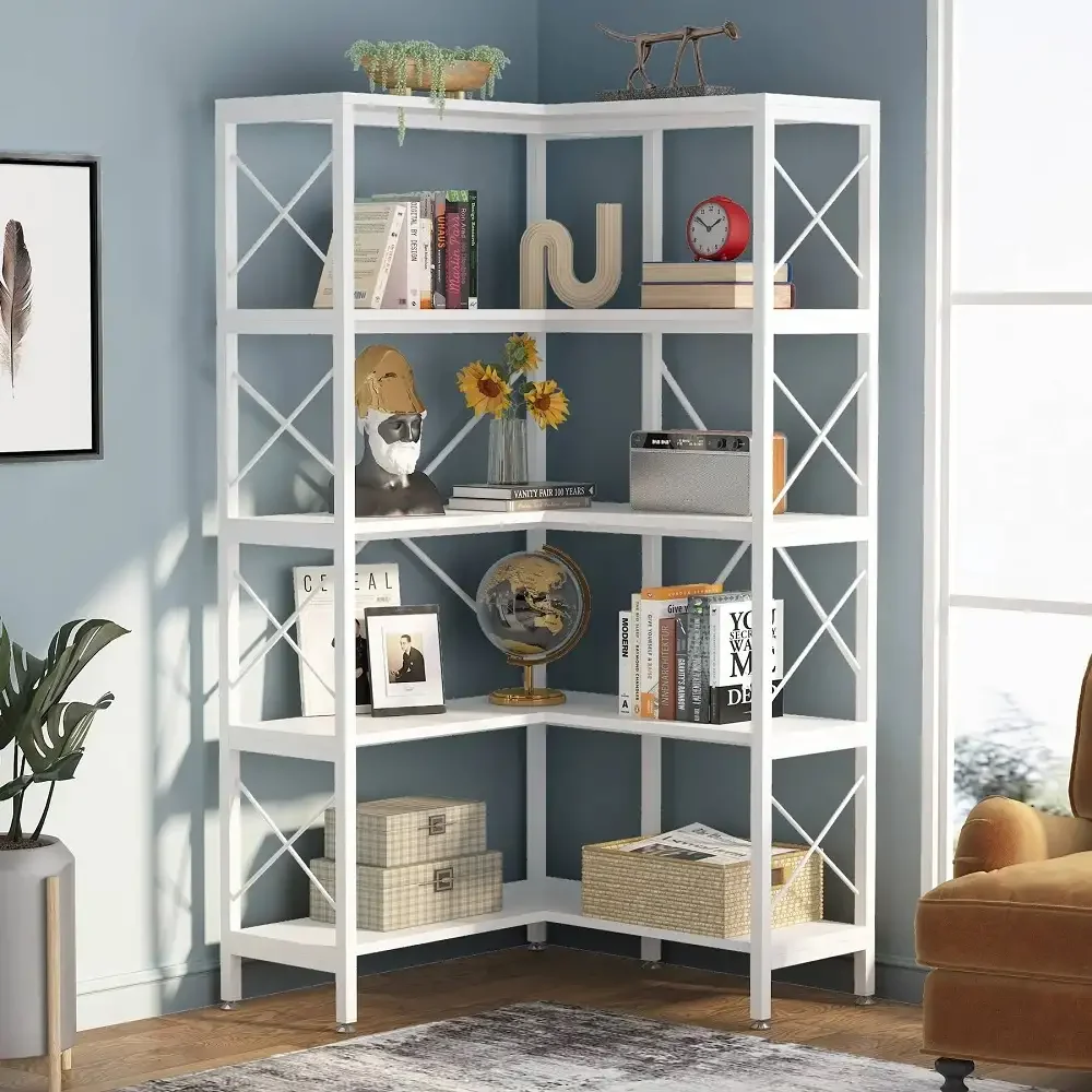 Biblioteca Cindy pentru Colt din Culuare Alb 167 cm
