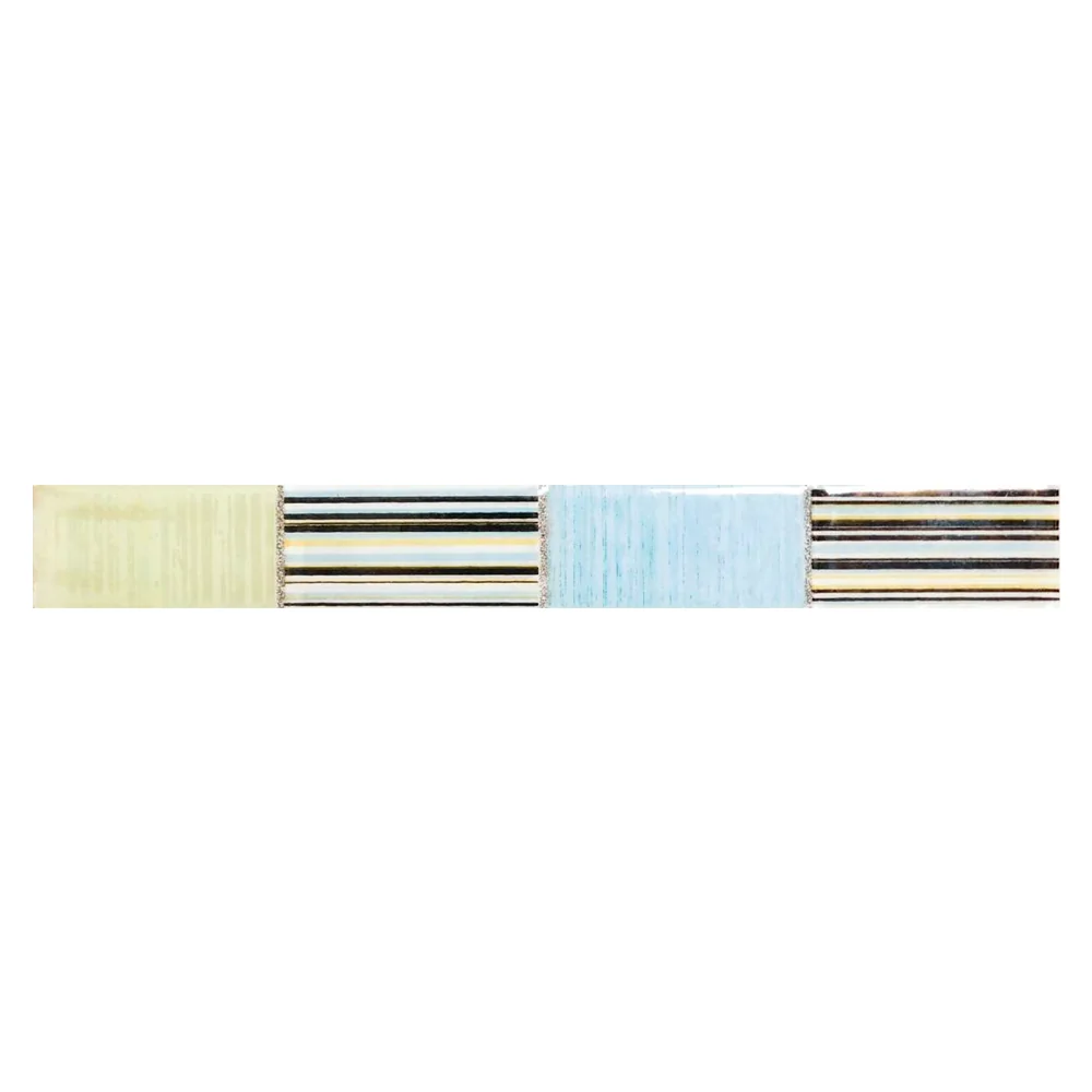 Brau Decorativ Faianta Baie / Bucatarie Nirvana Azul/Verde 3 x 25