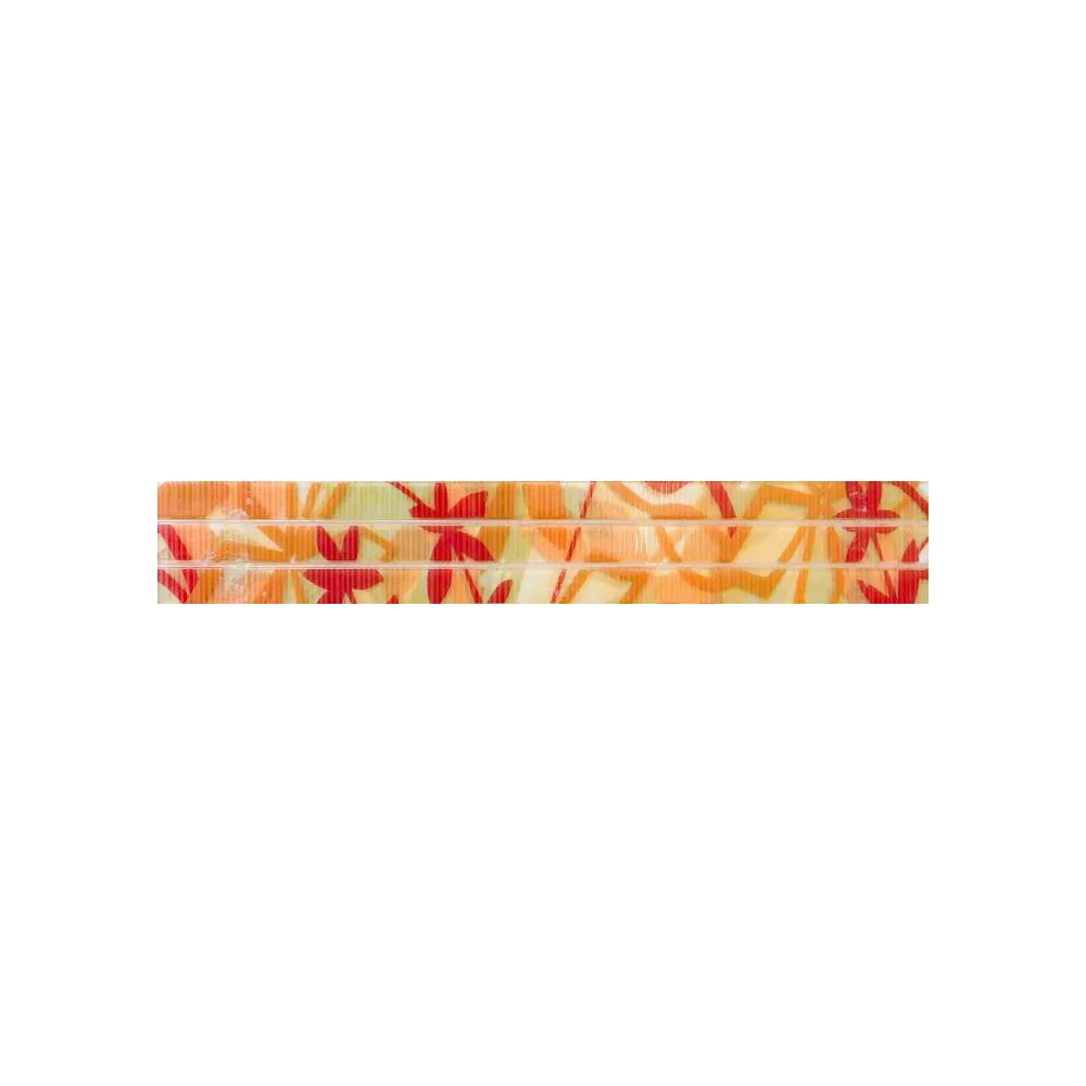 Brau Decorativ Faianta Baie / Bucatarie T-316 Rojo 4.5 x 31.6