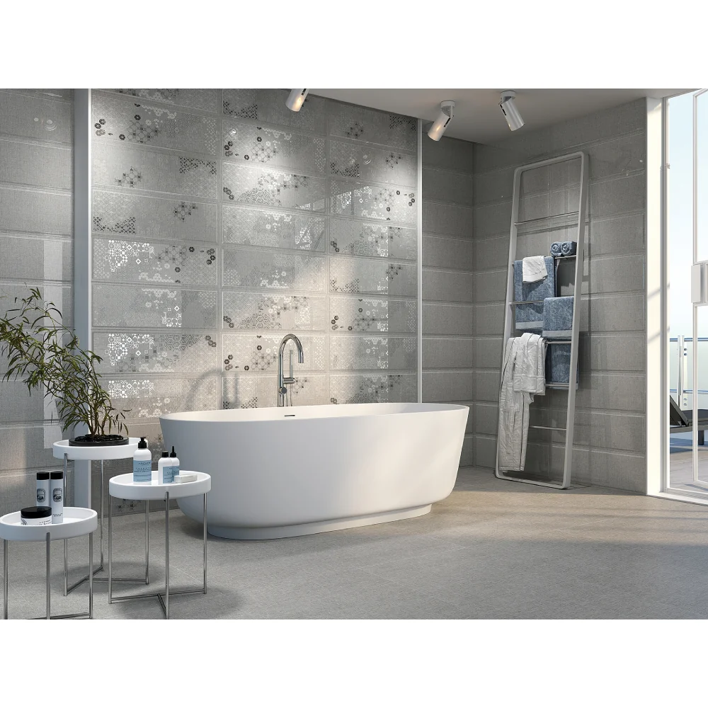 Faianta Decorativa Jazz Light Grey 25 x 75