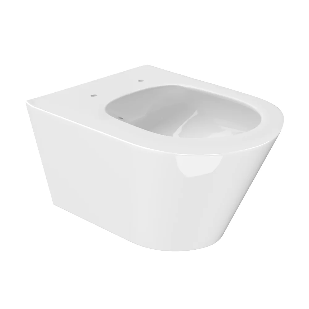 Vas WC Suspendat Rimless Celesta Ava 53 x 35.5 cm Ceramica Alb