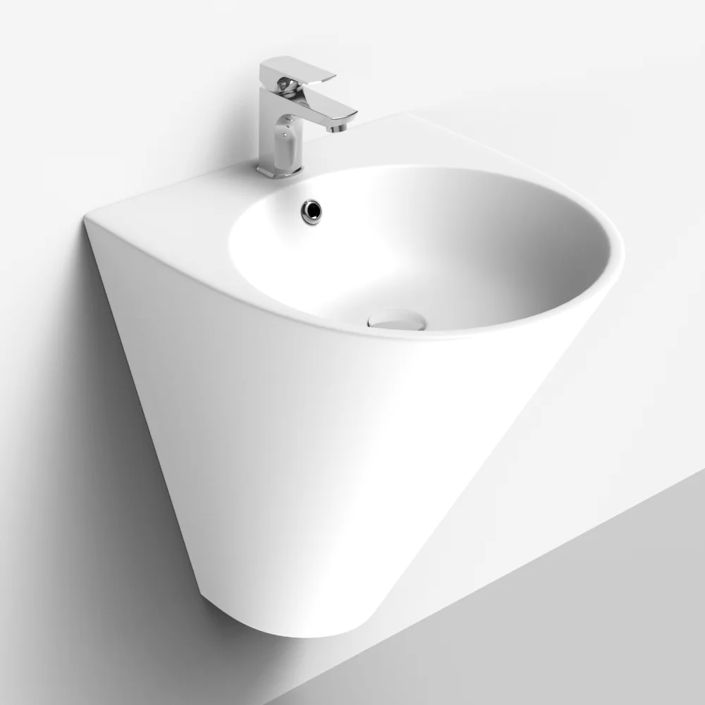Lavoar Baie Suspendat Celesta Egea 52.5 x 48 x 58 cm Alb Mat