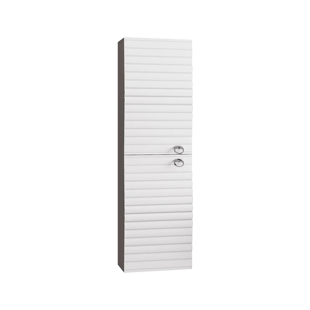 Dulap Baie Suspendat Orka Anzer Alb 40x138 cm