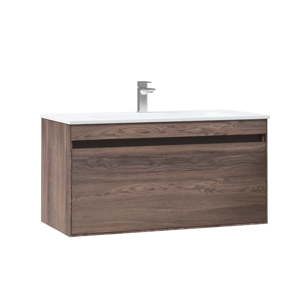 Set Mobilier Baie Orka Patara Suspendat 3 Piese Navaro 80 cm