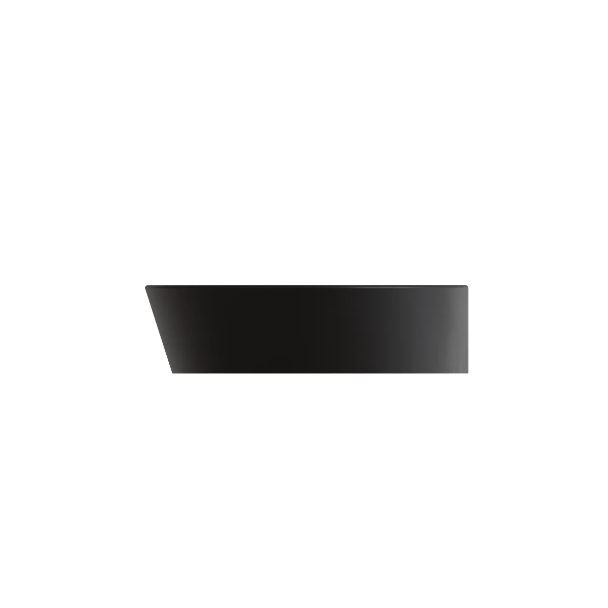 Lavoar Baie Pe Blat Celesta Vista 60 x 45 x 11.5 cm Ceramica Negru Mat