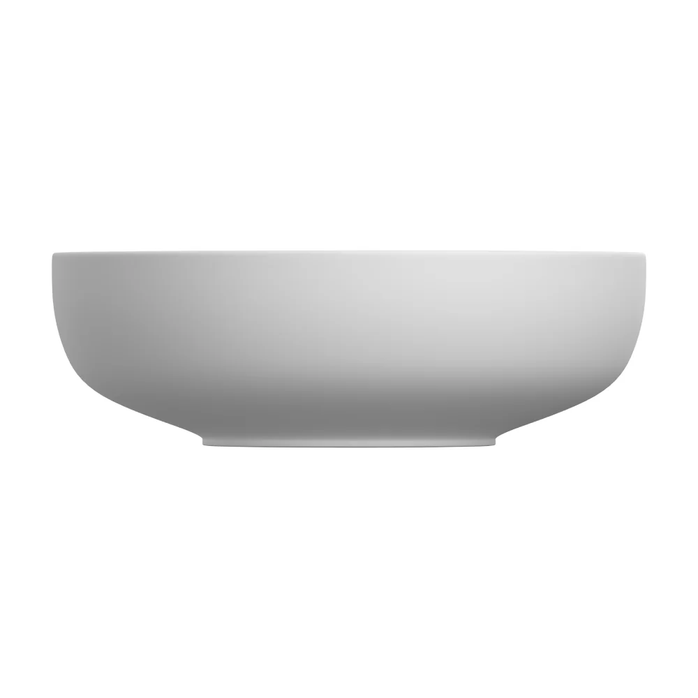 Lavoar Baie Pe Blat Celesta Lara 42 x 42 x 13 cm Orificiu Baterie Ceramica Alb Mat