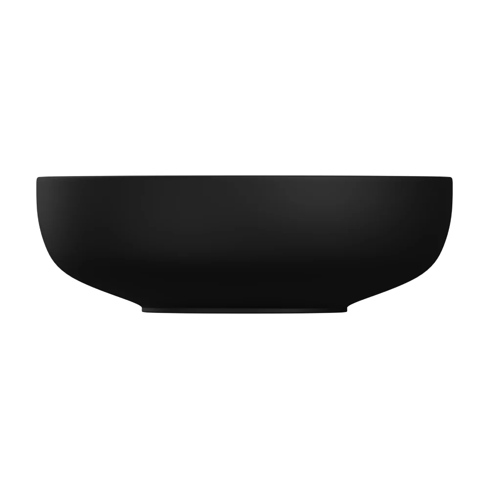 Chiuveta Baie Pe Blat Celesta Lara 42 x 42 x 13 cm Orificiu Baterie Ceramica Negru Mat