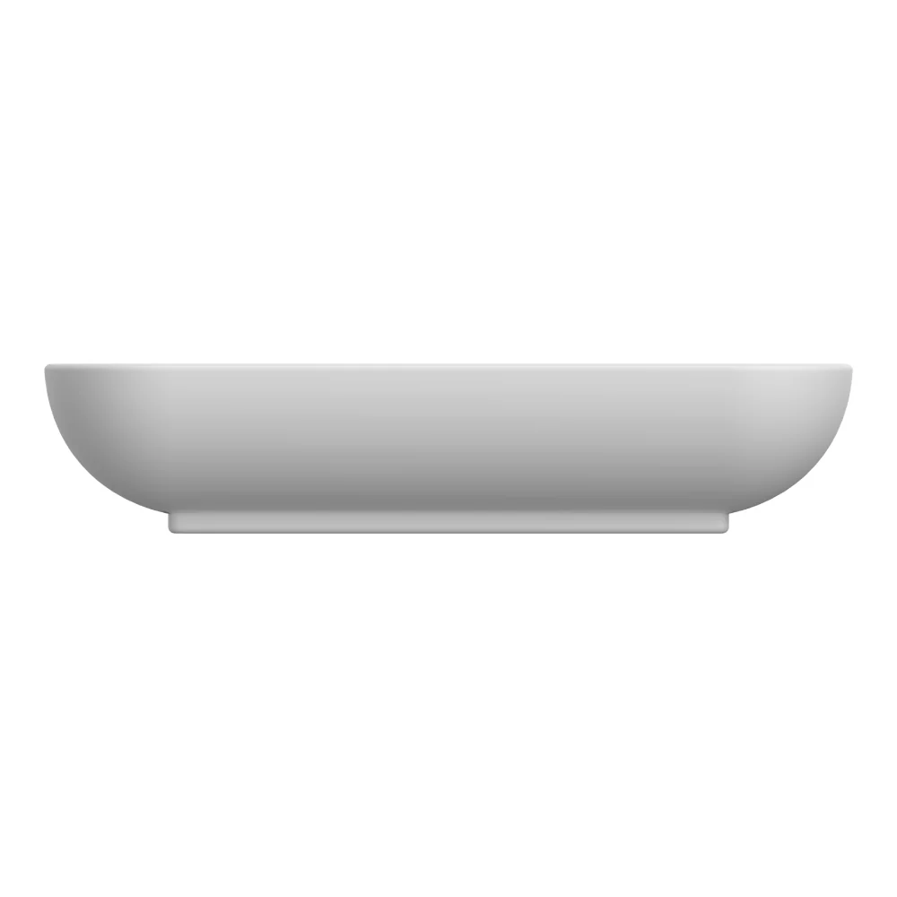 Lavoar Baie Pe Blat Celesta Eva 60 x 40 x 13 Cm Orificiu Baterie Model Ceramica Alb Mat