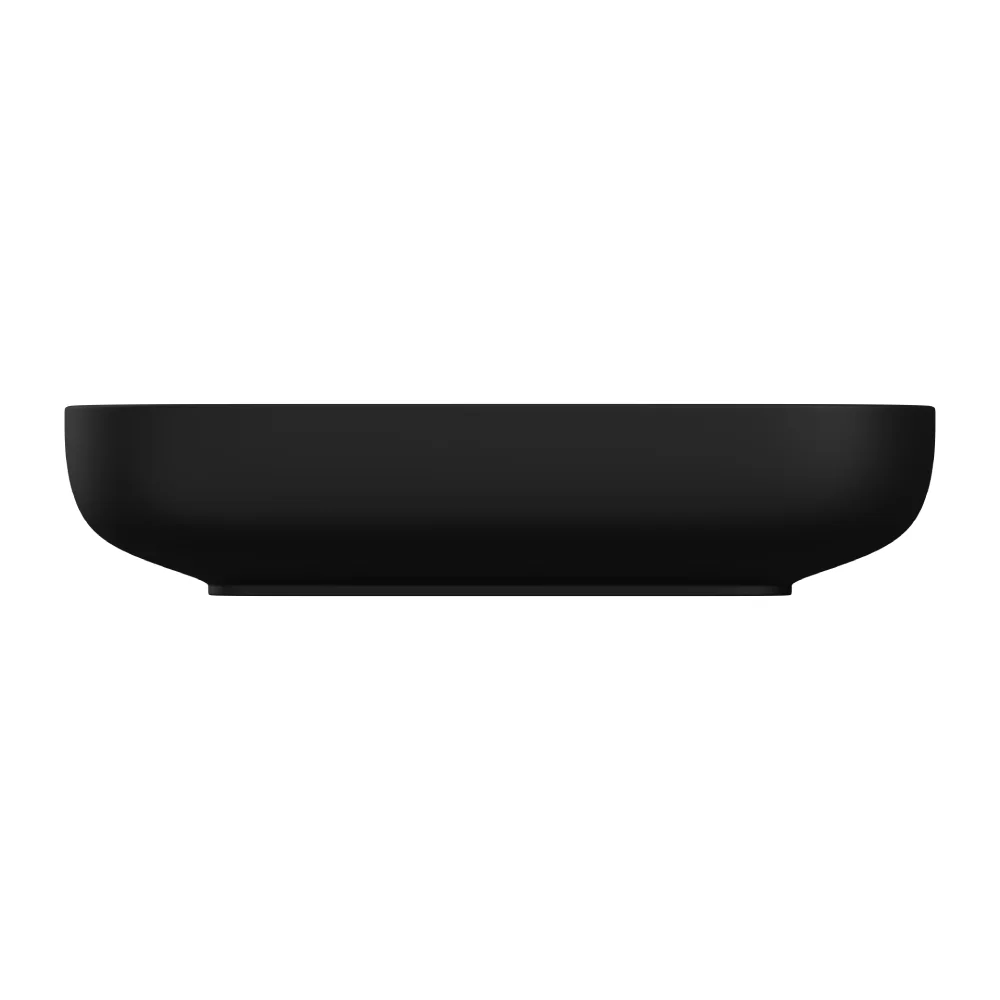 Lavoar Baie Pe Blat Celesta Carina 60 x 40 x 13 cm Ceramica Negru Mat