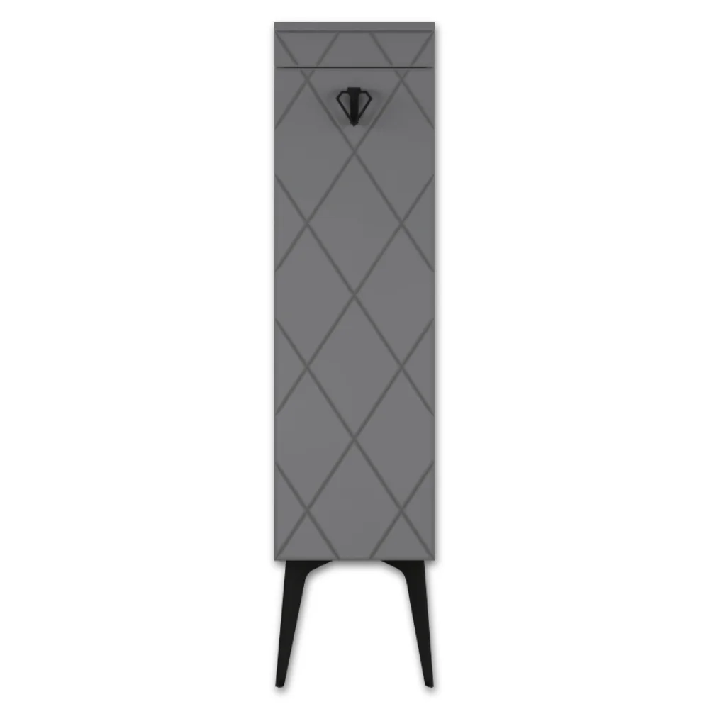 Dulap Soldat Baie Cosmos Antracit 35x145 Cm