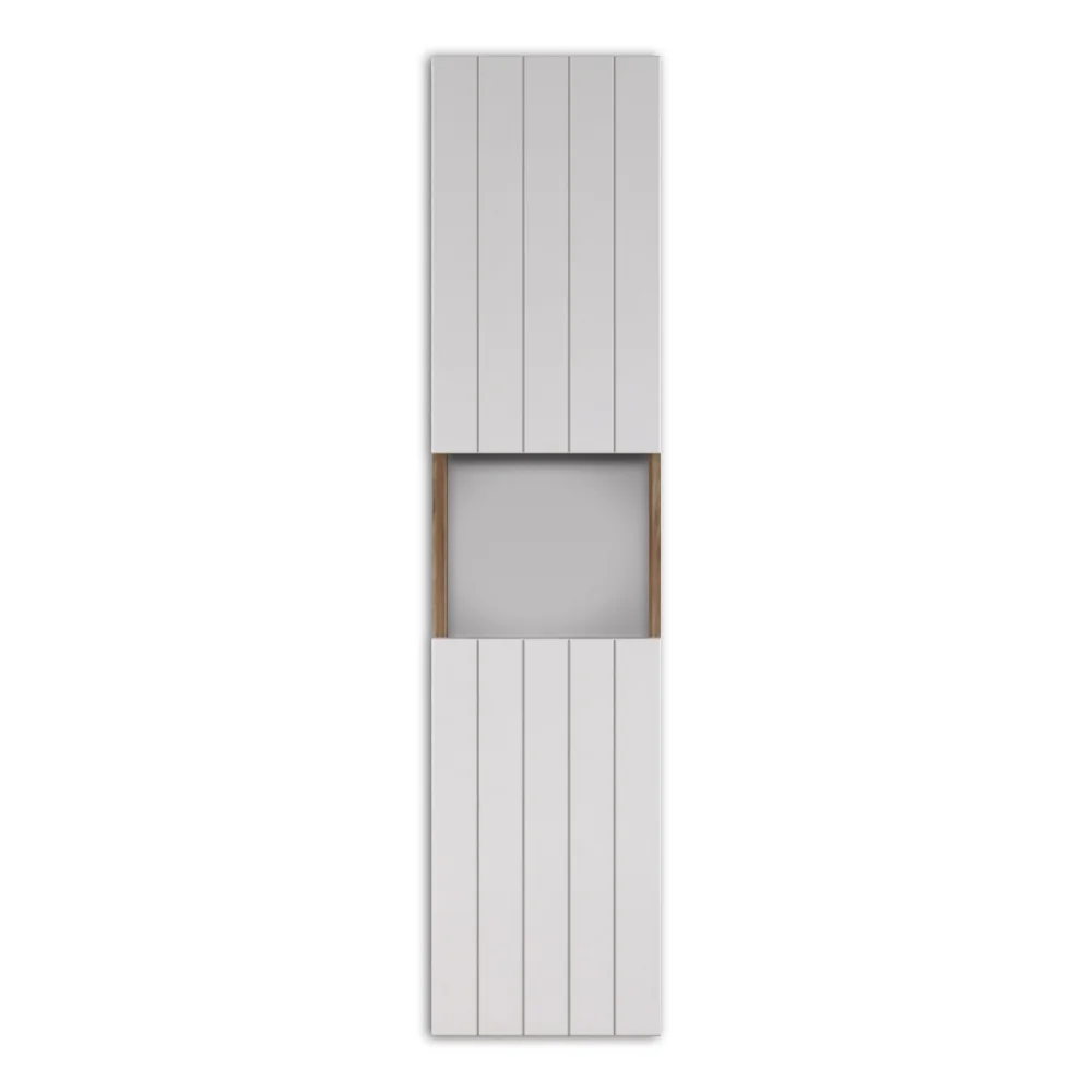 Dulap Baie Suspendat Nevada Alb 35x150 Cm