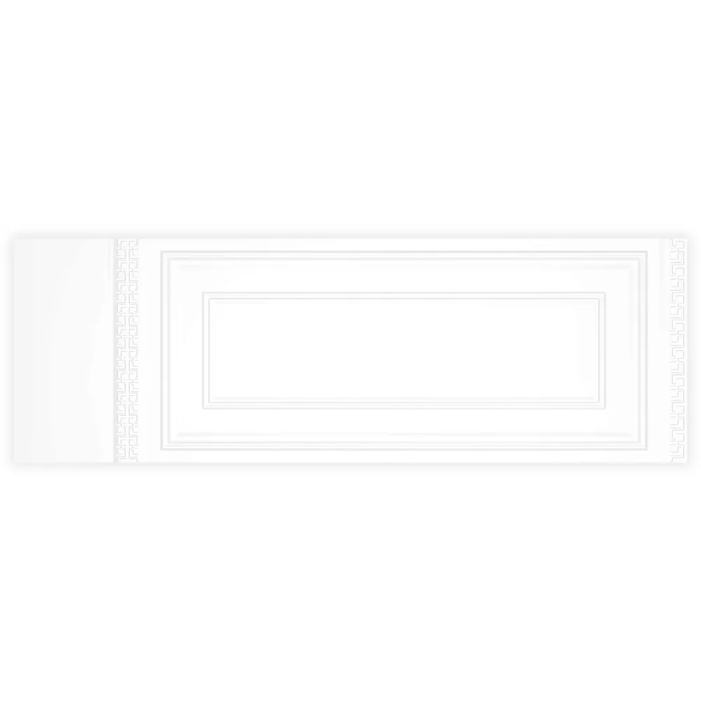 Faianta Rectificata Chester Juliet White 33 x 99