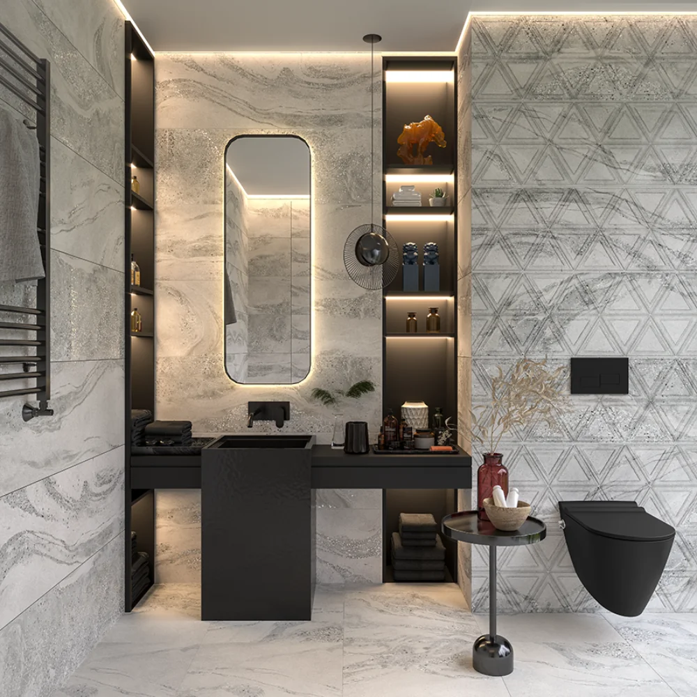Faianta Decor Famous Rectificata 40x120 Mata