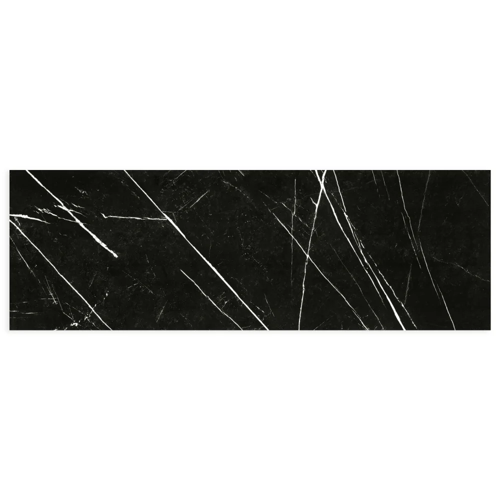 Faianta Rectificata Agatha Black 40 x 120