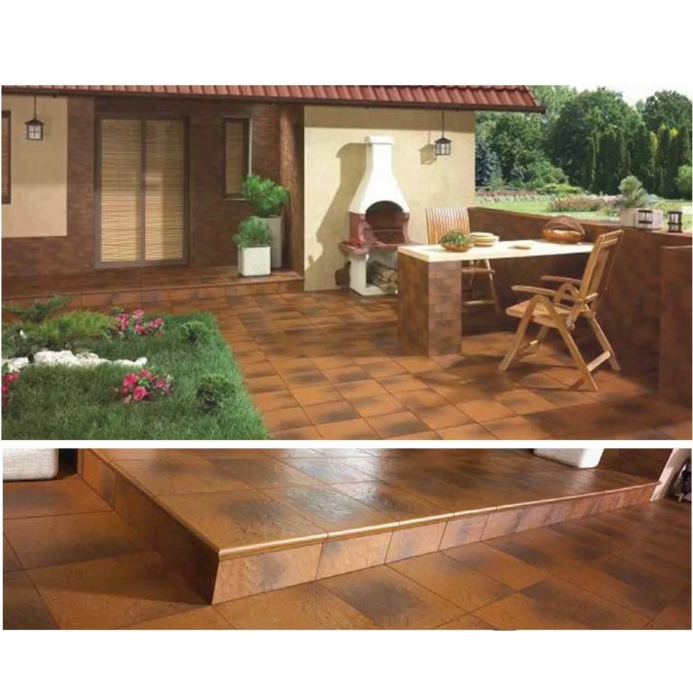 Klinker Grinda De Colt Structurala Semir Brown Portelanat 33 x 33