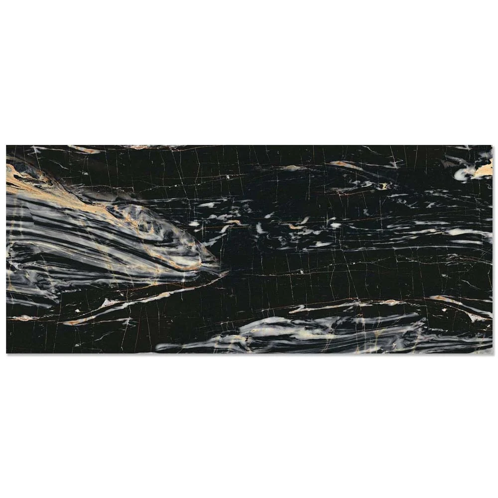 Faianta Rectificata Valencia Black 30 X 75 Lucioasa