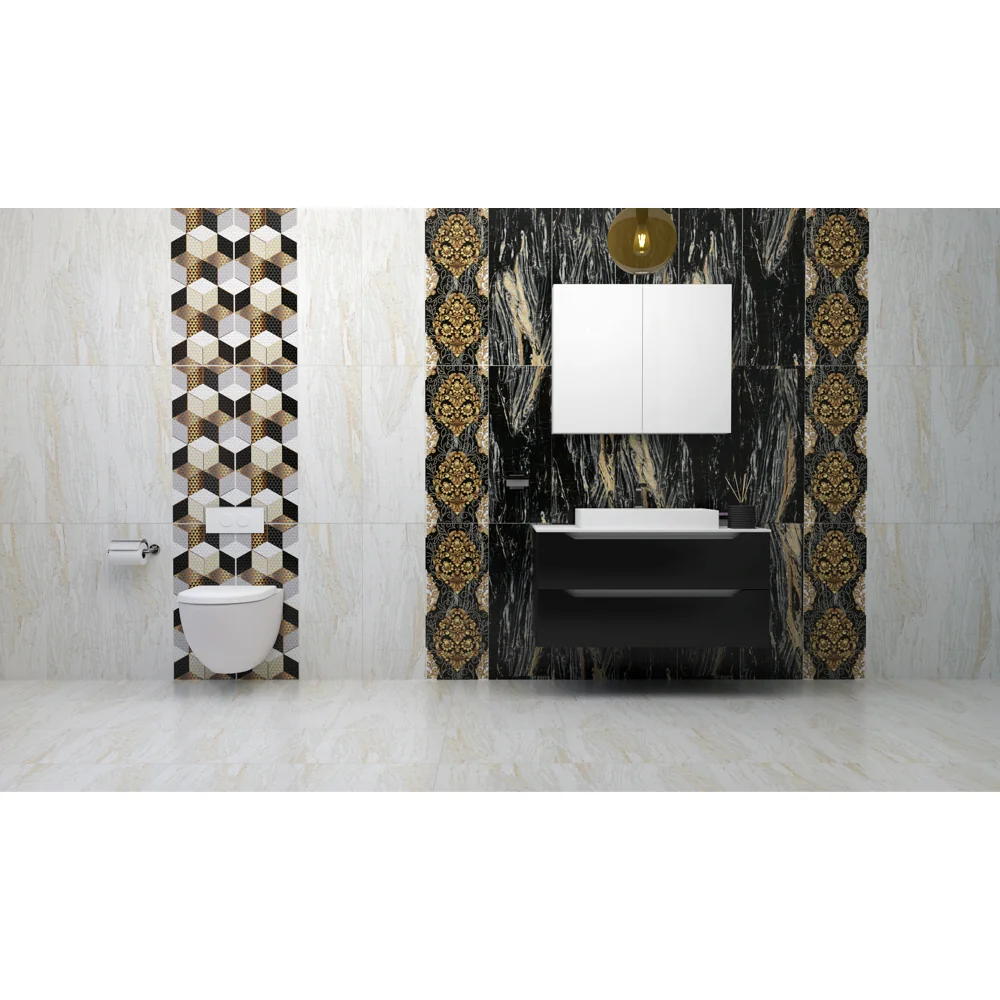 Faianta Rectificata Valencia White 30 x 75 Lucioasa