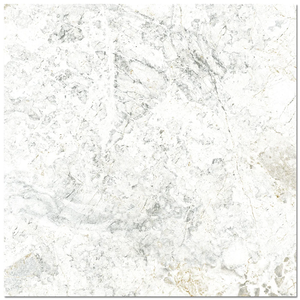 Gresie Exterior / Interior Portelanata Vinaros Ivory 45 X 45 Cm Lucioasa Tip Marmura
