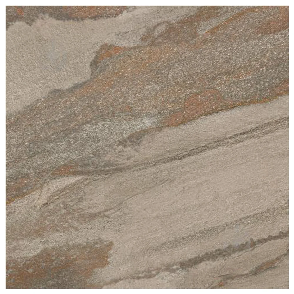 Gresie Antiderapanta Exterior / Interior Slate Gold 60 x 60 cm Mata Portelanata Rectificata Aspect Ciment