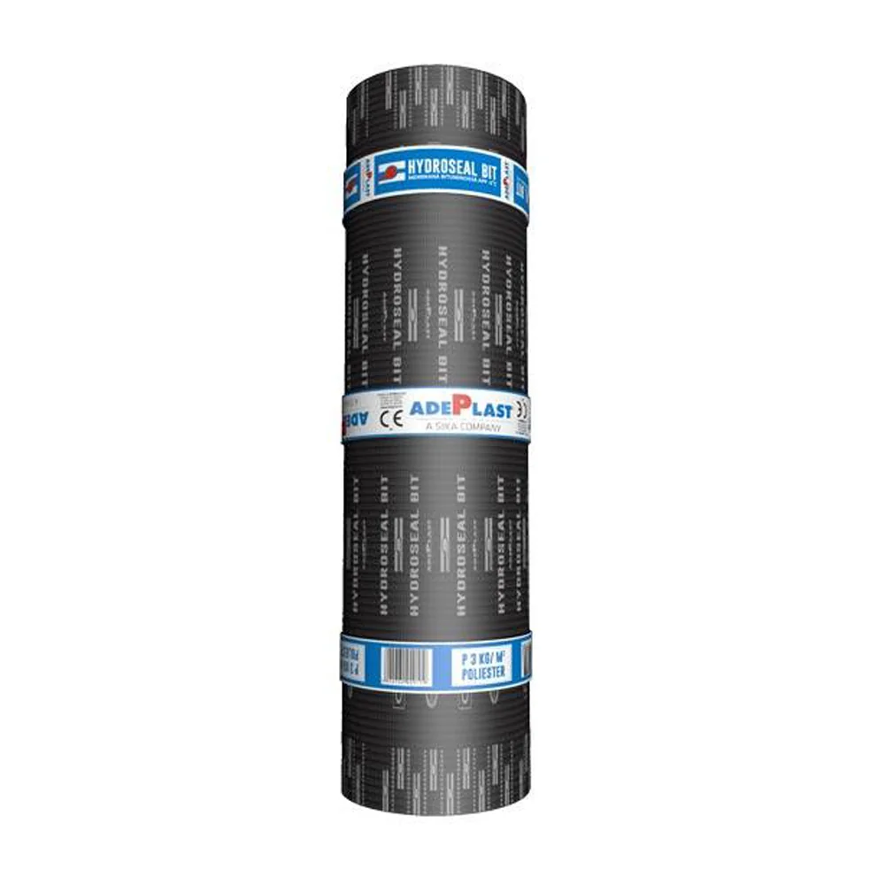 Membrană Bituminoasă Adeplast Hydroseal Cu Armătură De Poliester Cu Fibră De Sticlă Și Finisaj De Nisip 3 Kg/mp 10 mp/rolă