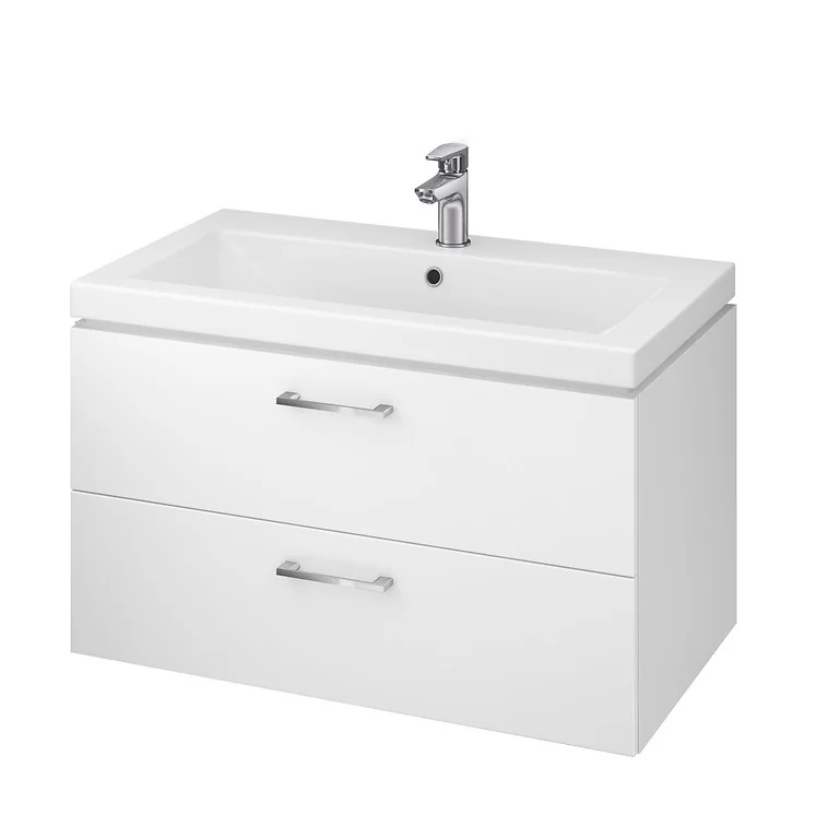 Masca Chiuveta / Lavoar Baie Cersanit DSM S926-005 Pentru Lavoar Lara 80 Cm Alb