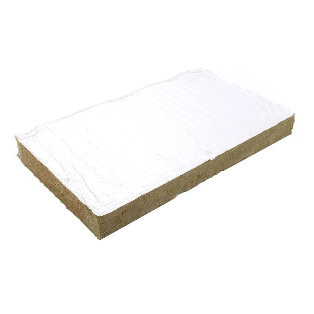 Vată Minerală Bazaltică PLU 100 MM Cu Aluminiu 3.6 mp