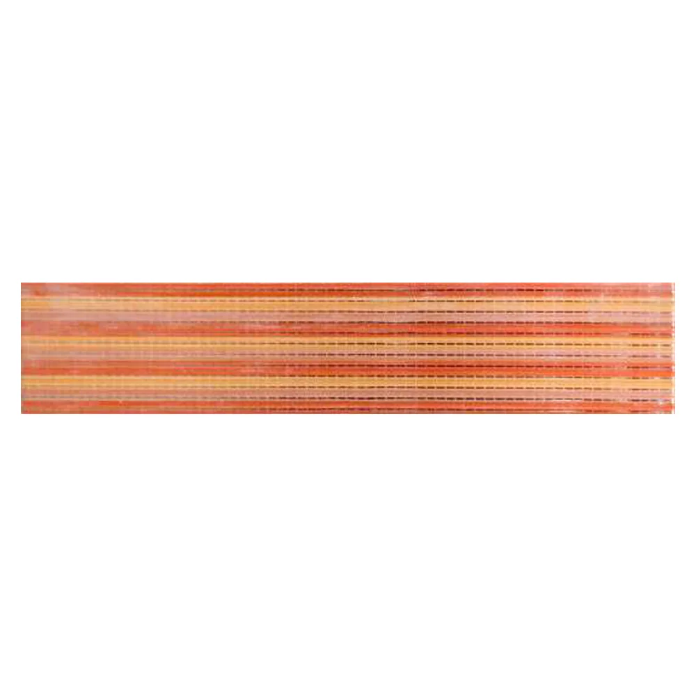 Brau decorativ faianta baie / bucatarie Textline Caramel  7 x 40
