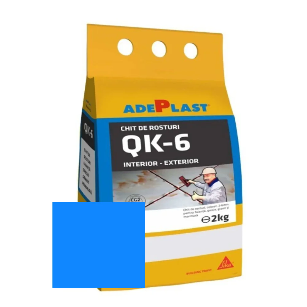 Chit De Rosturi Gresie Si Faianta Adeplast Quarz Albastru Inchis 5 Kg
