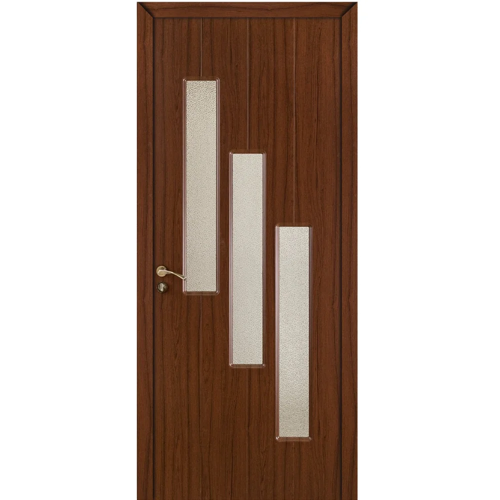 Usa De Interior Din Lemn Cu Geam OP-105 2000/600 Teak