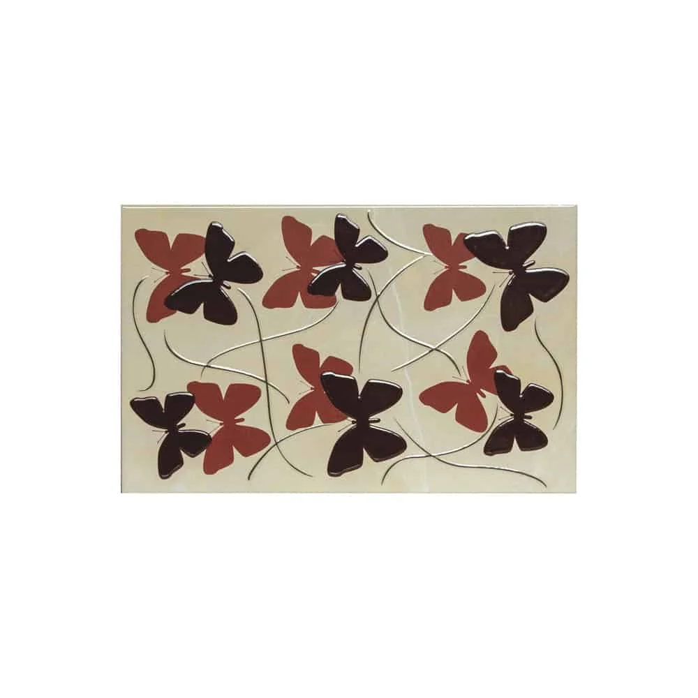 Faianta Decorativa Tropicca Claret Red 25 x 40