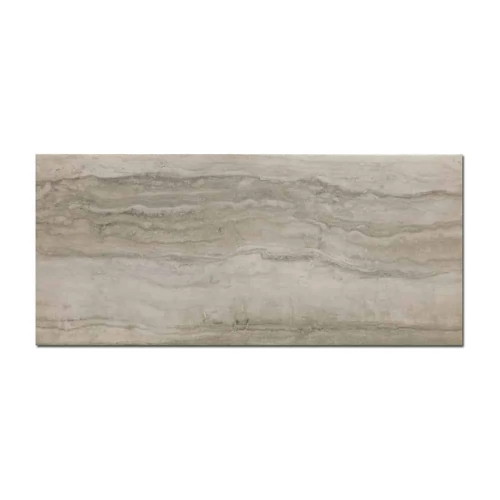 Gresie Exterior / Interior Portelanata Tufo Tortora 30 x 60 cm Mata Tip Piatra Naturala