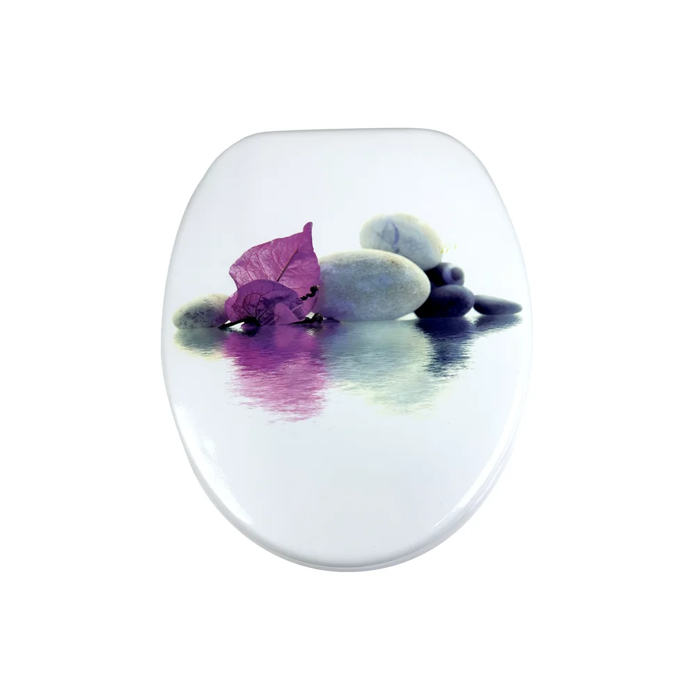 Capac Vas Toaleta Decor Spa 2 Fete MDF (C07-WH)