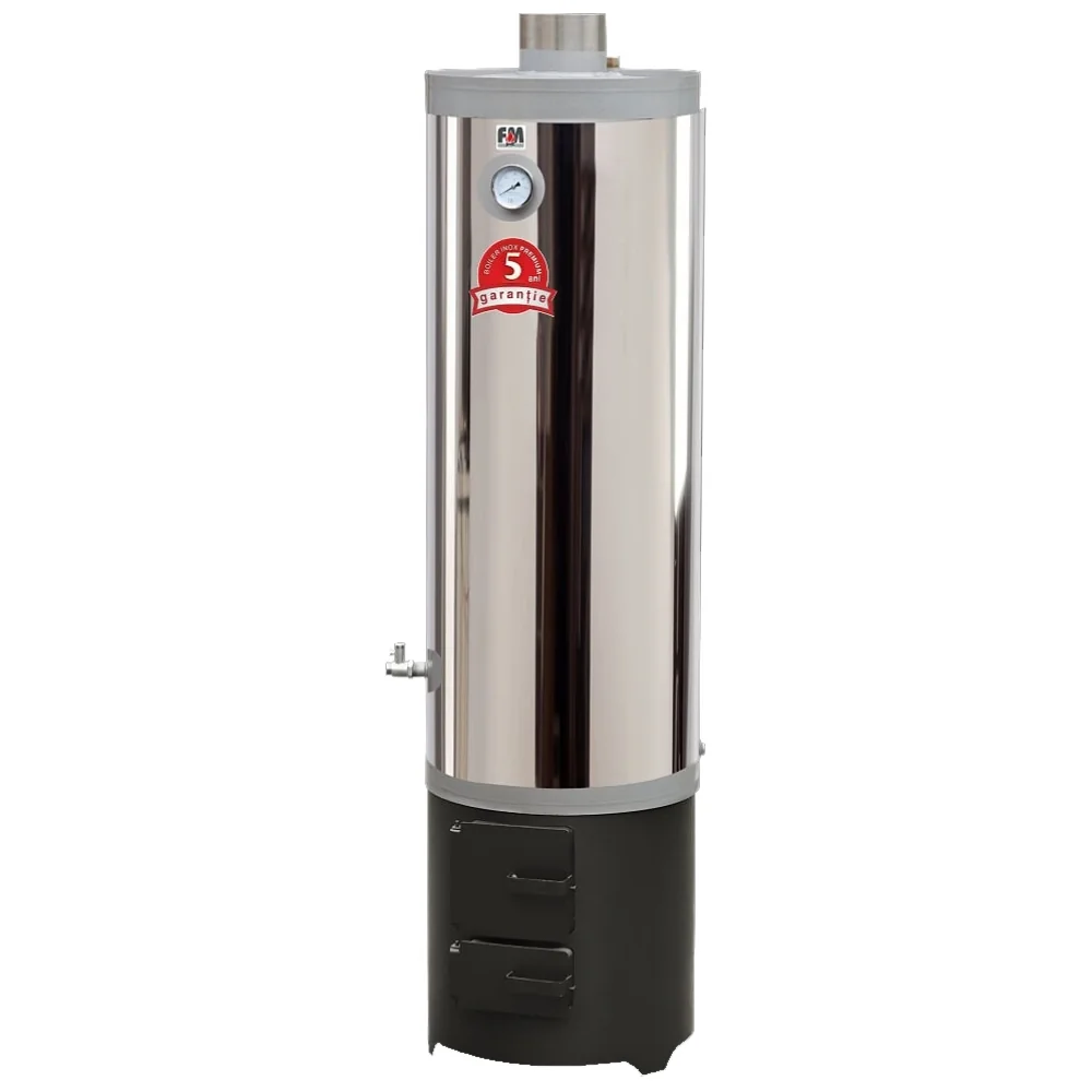 Boiler Pe Lemne 120 L Inox