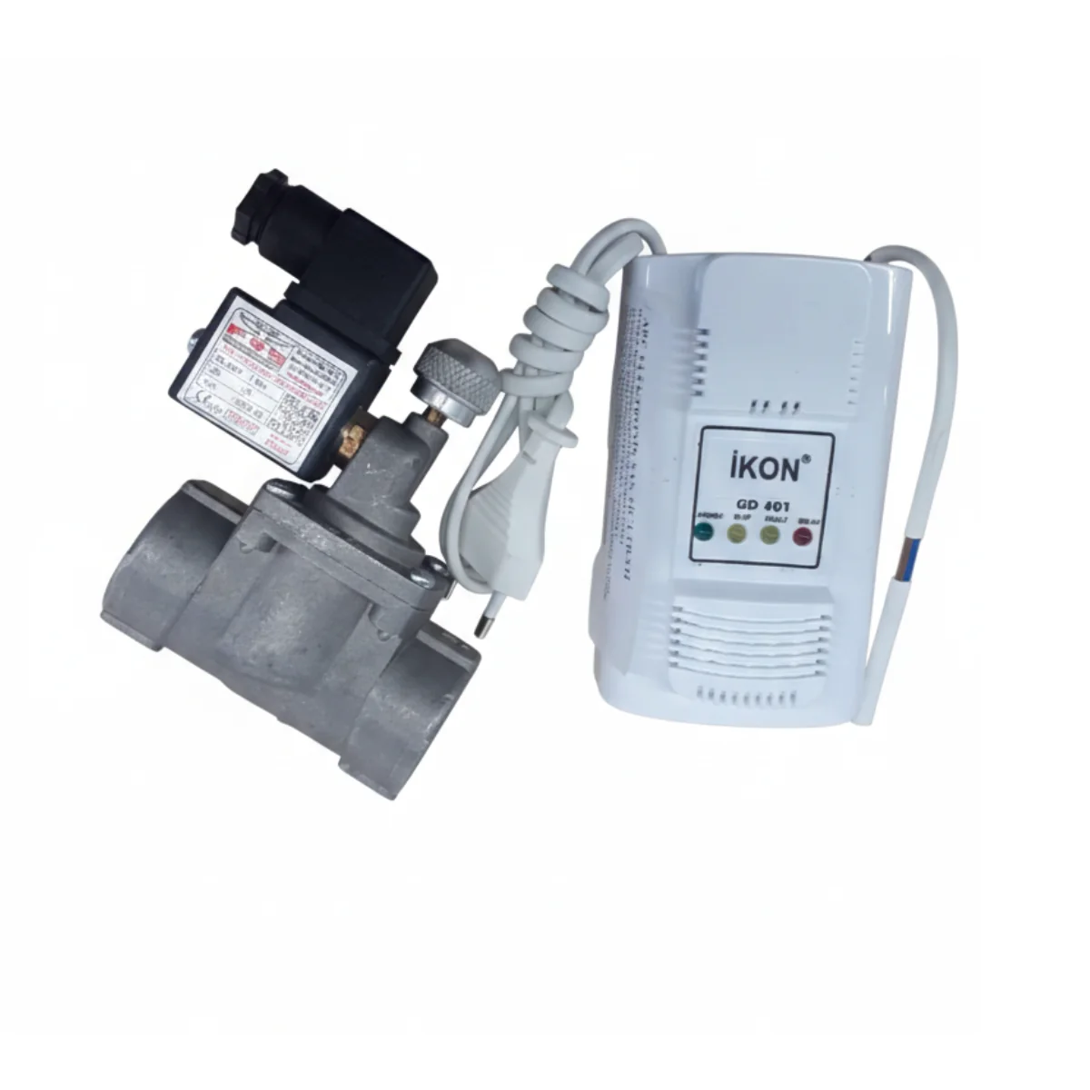 Kit Economy Detector Gaz Electrovalva 3/4'
