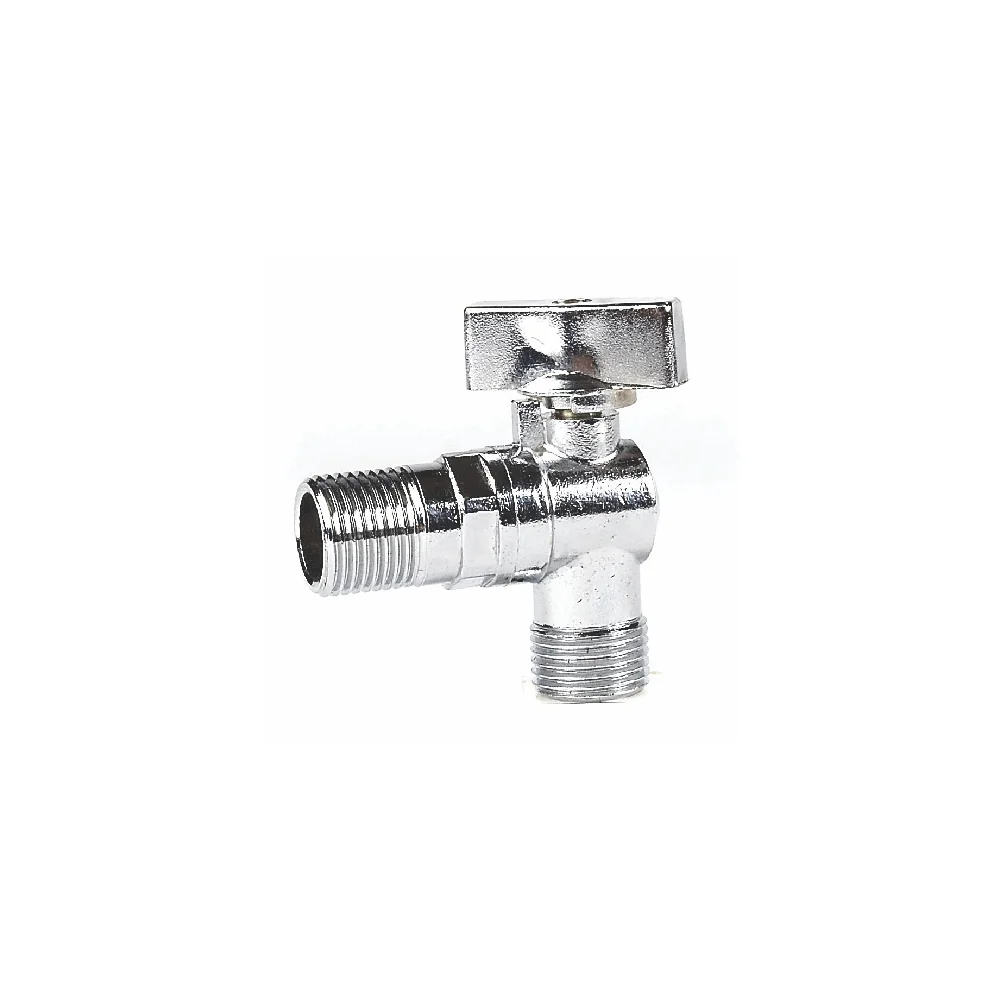 Robinet Colțar Pentru Apă Cu Rozetă 1/2" x 3/4" Premium