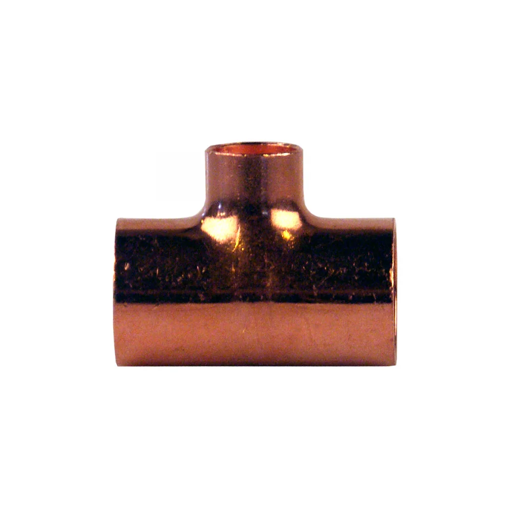 Teu redus cupru 28 x 18 x 28 mm
