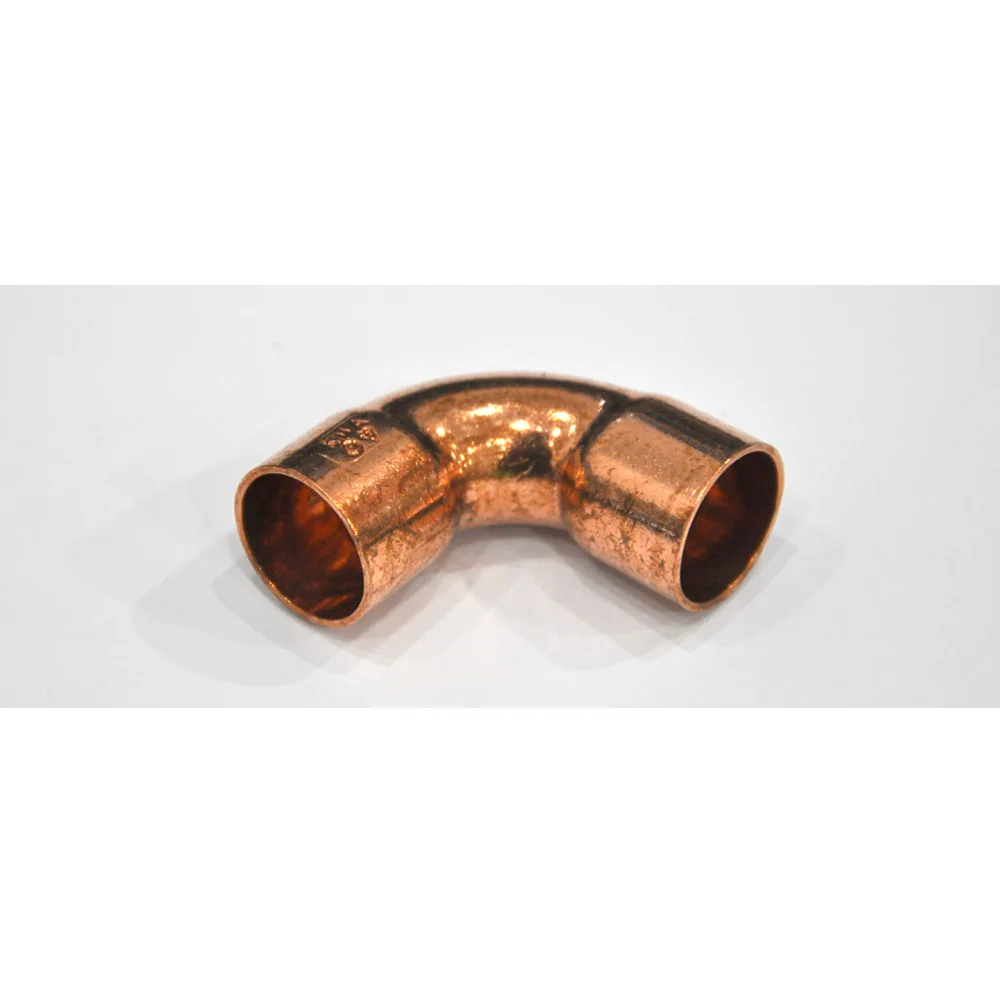 Curba Cupru Filet Interior - Interior Diametru 15 mm 90 Grade