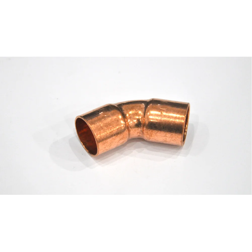Curba Cupru Filet Interior - Interior Diametru 18 Mm 45 Grade
