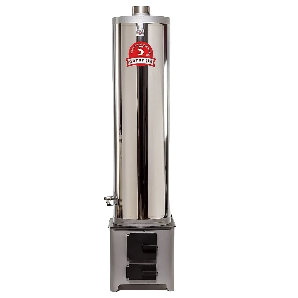 Boiler Pe Lemne 90 L Inox