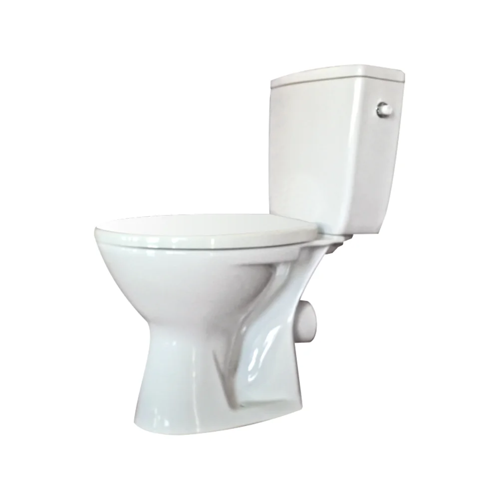 Set Vas WC Pe Pardoseala Cu Rezervor Compact Senator 010 + Mecanism Si Capac Polipropilena K100-210