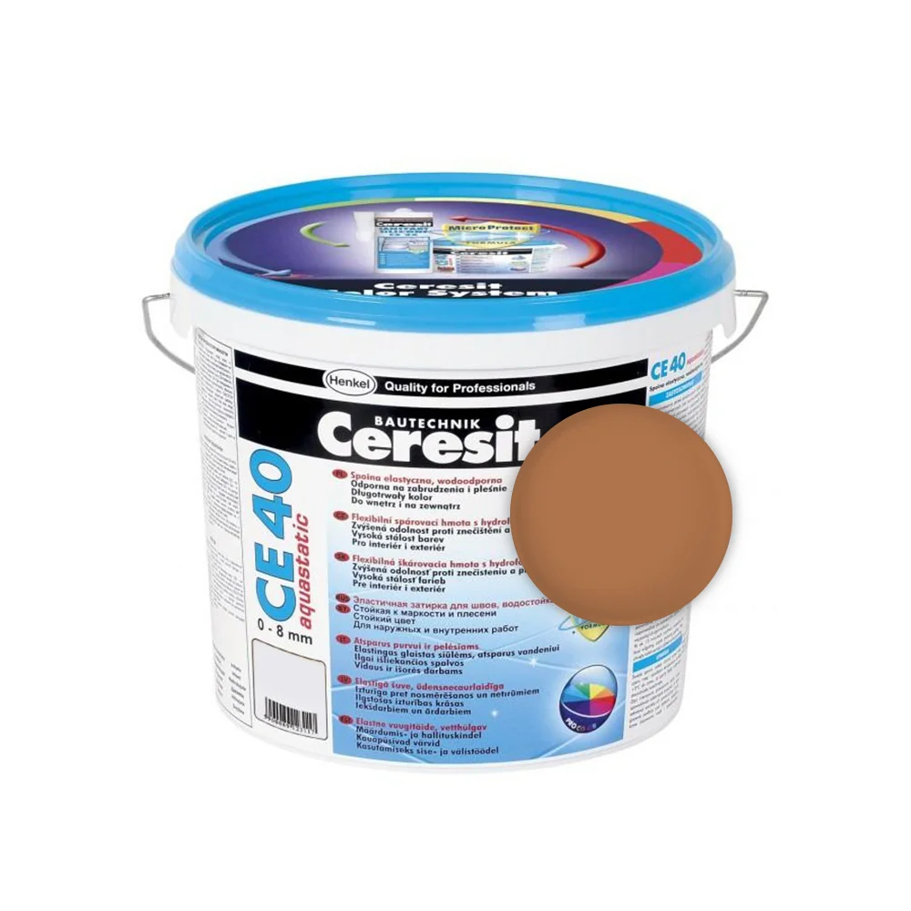 Chit De Rosturi Gresie Si Faianta Ceresit CE 40 Terra 5 Kg