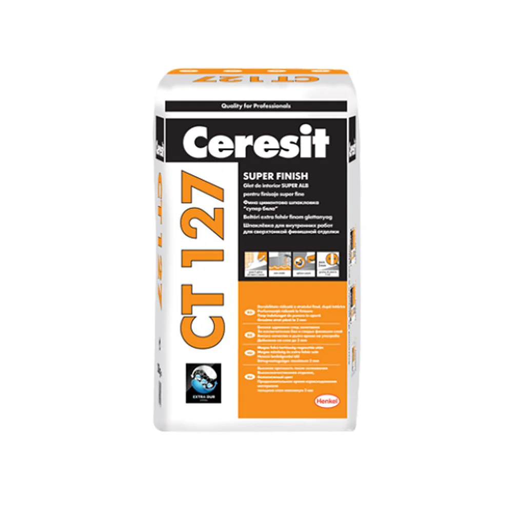 Glet Pe Bază De Ciment Ceresit CT 127 Interior 20 kg