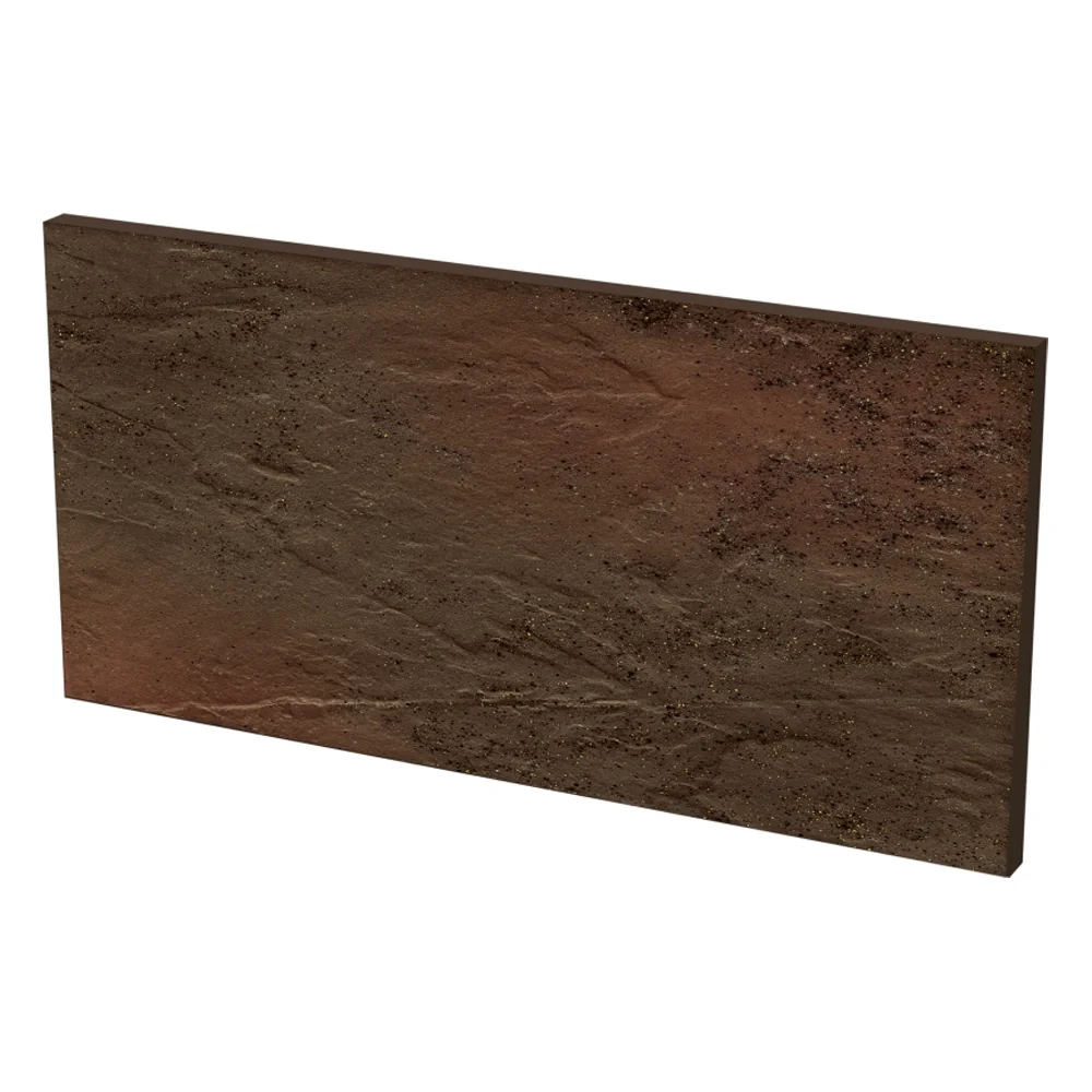 Klinker Placa Sub Grinda Structurala Semir Brown Portelanat 30 x 14.8