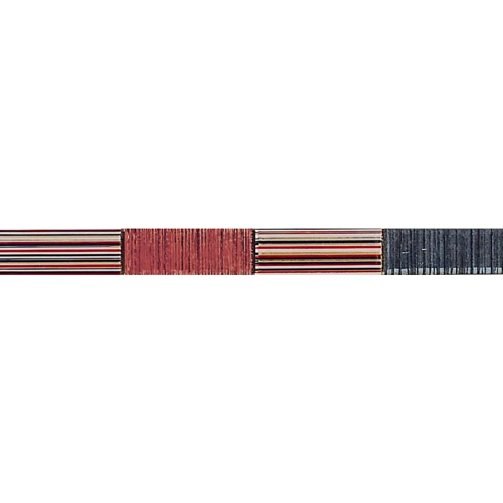 Brau Decorativ Faianta Baie / Bucatarie Forma T-315 Rojo 3 x 31.6