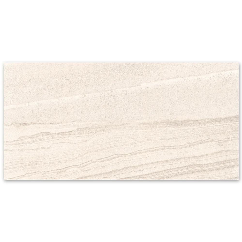 Gresie Exterior / Interior Antiderapanta Montana Bone 30 x 60 cm Mata Portelanata Tip Piatra Naturala