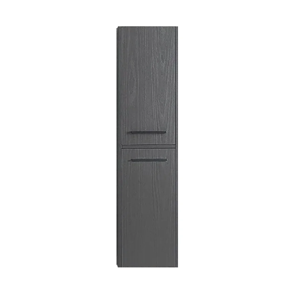 Dulap Baie Suspendat Sofia Gri Inchis 140 cm